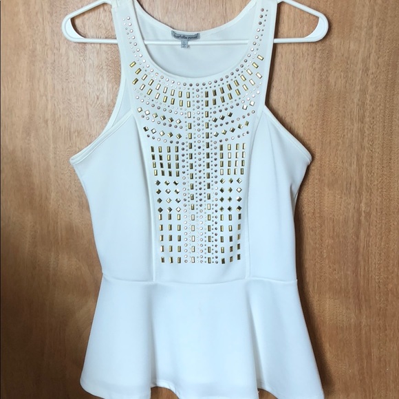 charlotte russe peplum top